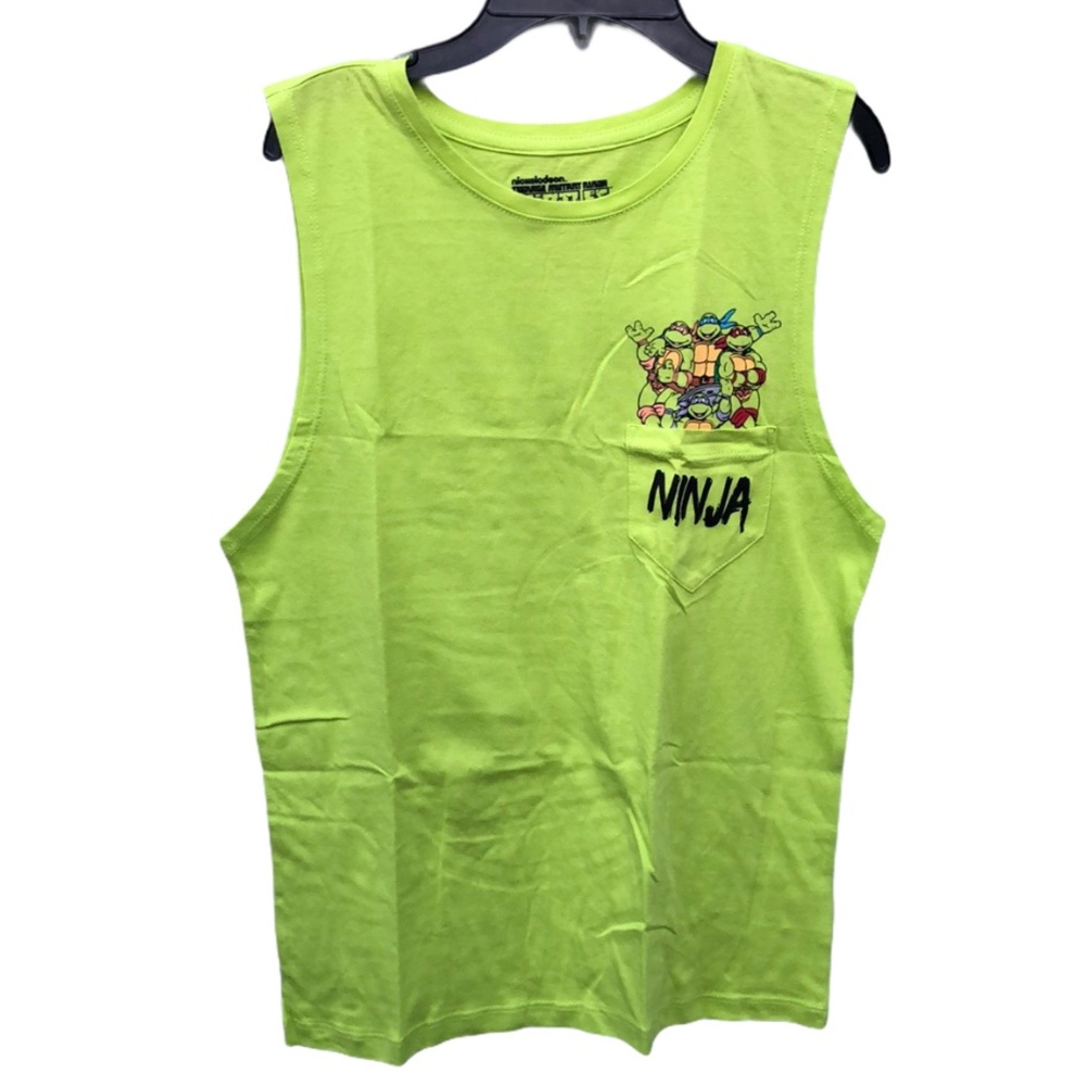 TMNT Classic Graphic Tank Top Medium-Junior 7-9